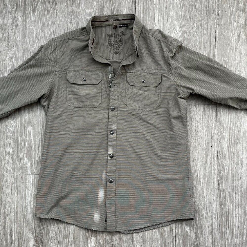 Kuhl Mens Long sleeve Button Down Shirt